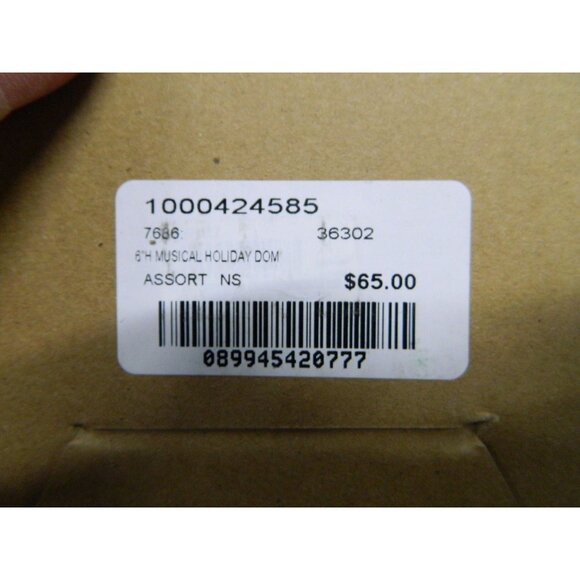 Roman Glitterdome 6" Musical Holiday Snow Globe With Angels & Nativity Scene - Picture 7 of 13